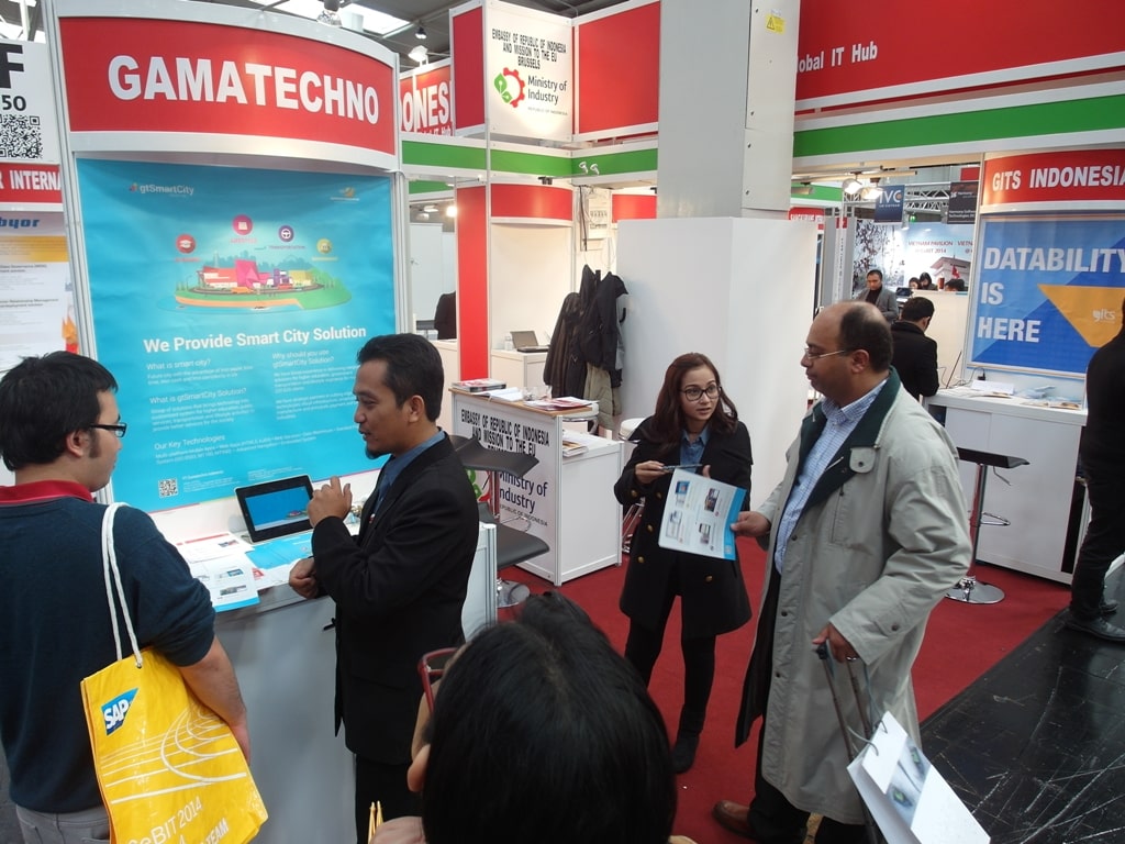 Gamatechno Hadir di CeBIT, Germany