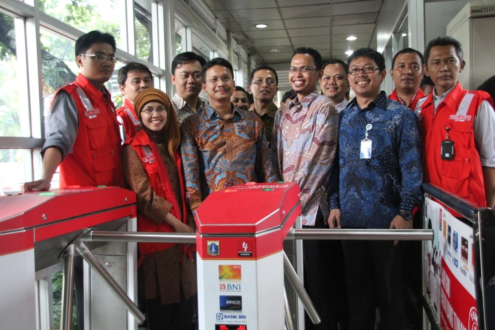 Sistem E-Ticketing Transjakarta Dari Gamatechno