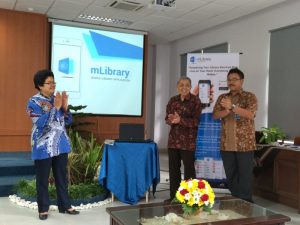 Launching mLibrary UGM