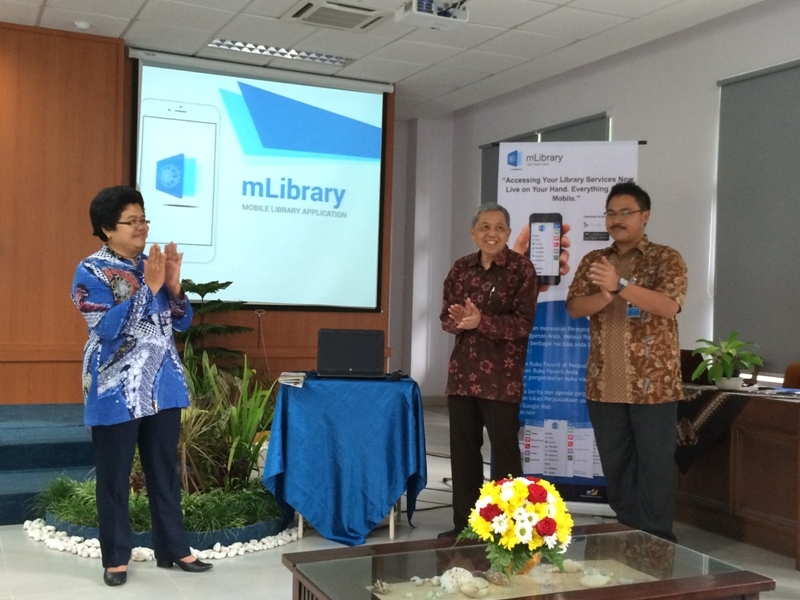 Launching mLibrary UGM