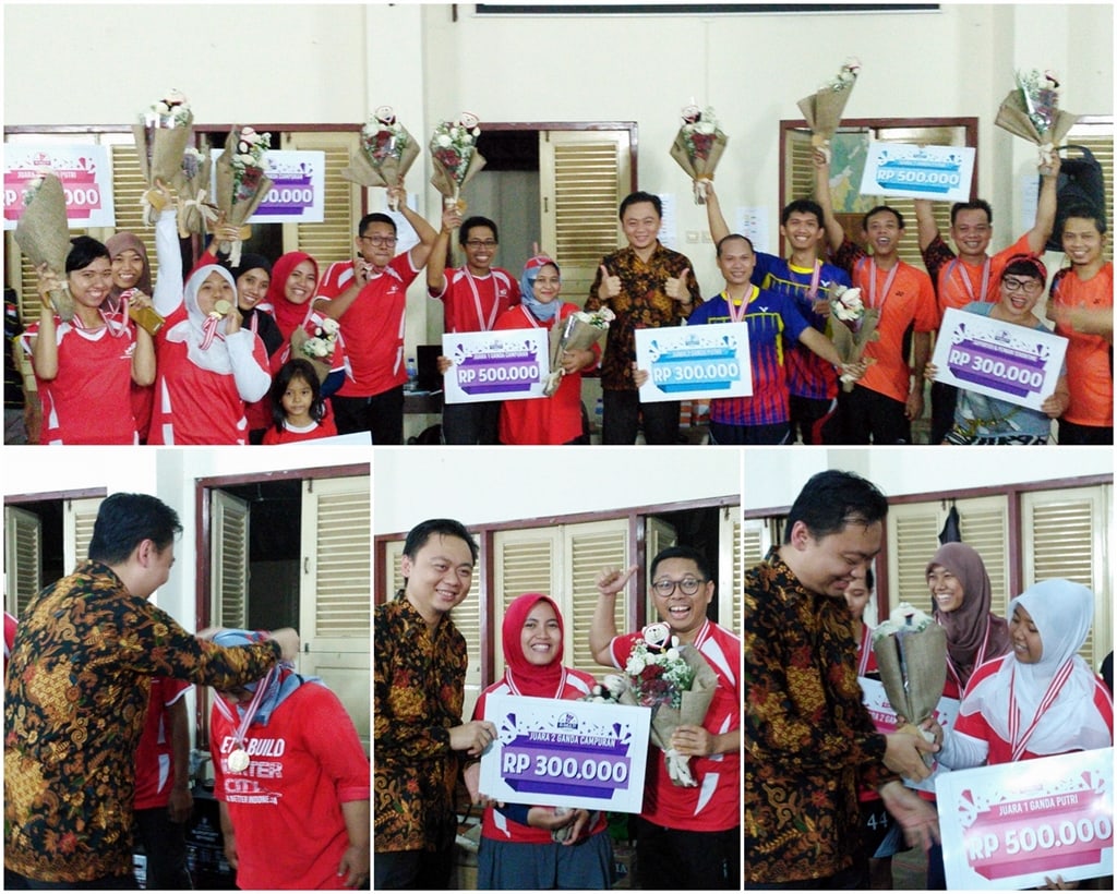 Tim Ganda Putri Dan Ganda Campuran Gamatechno Sapu Bersih Ajang GMUM Cup 2016