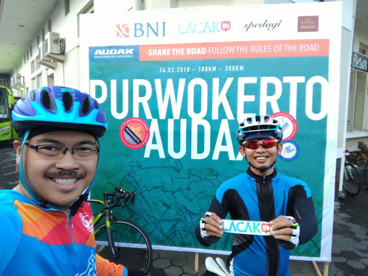 Lacakin Dukung Event Audax Purwokerto