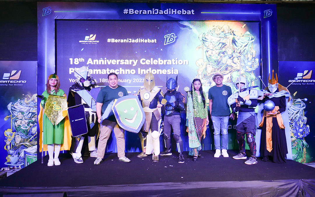 18th Anniversary Celebration Tutup Kemeriahan HUT ke 18 Gamatechno