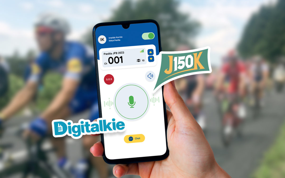 Kawal 1000 Peserta Event J150K, JFB Gunakan Digitalkie untuk Koordinasi Acara